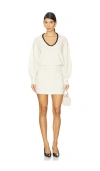 Alexis Colby Dress Cream In White