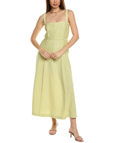 Alexis Coralia Midi Dress In Yellow