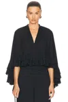 Alexis Cortese Ruffled Blouse