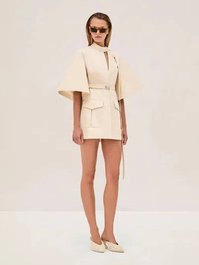 Alexis Corya Dress In Beige