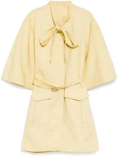 Alexis Corya Mini Dress In Yellow