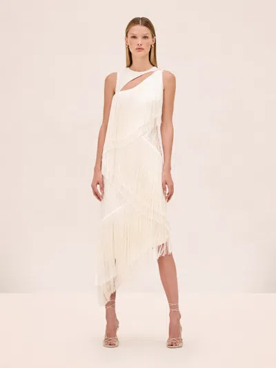 Alexis Costa Dress In White