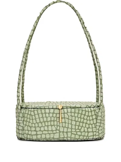 Alexis Crocodile-effect Shoulder Bag