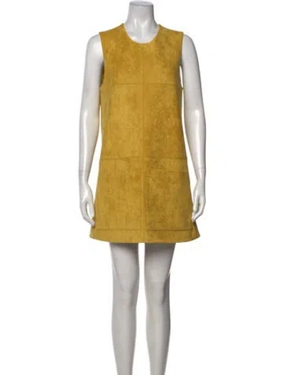 Pre-owned Alexis Dakota Dress Mini Dress W/ Tags In Yellow