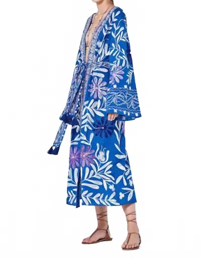 Alexis Dalie Robe In Marin In Blue
