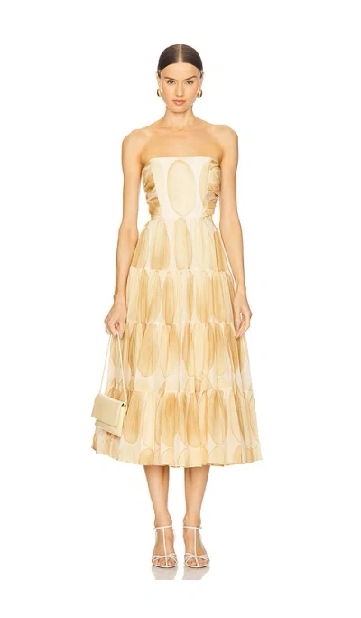 Alexis Dawne Dress In Sand