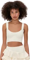 Alexis Dee-top Ivory In White
