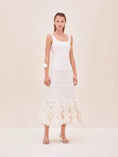 Alexis Demina Dress In White