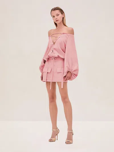 Alexis Dillon Dress In Pink