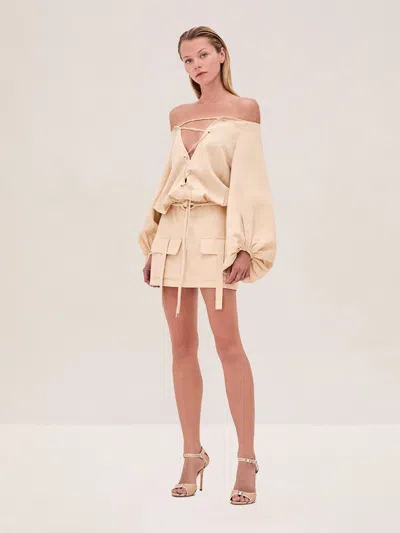 Alexis Dillon Dress In Neutral