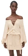 Alexis Dillon Dress Havana In Neutral