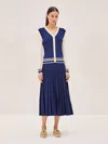 Alexis Dinno Cardigan In Marine Blue