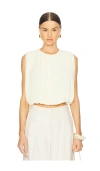 Alexis Dorett Top In Ivory