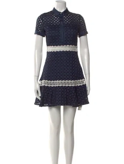 Pre-owned Alexis Dress In Blue