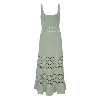 Alexis Elayne Dress In Gray