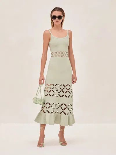 Alexis Elayne Dress In Sage