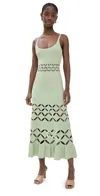 Alexis Elayne Dress In Sage