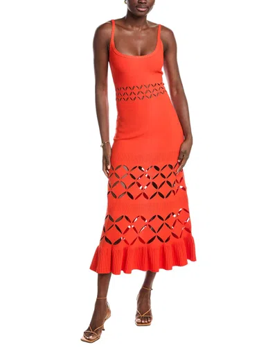 Alexis Elayne Maxi Dress In Orange