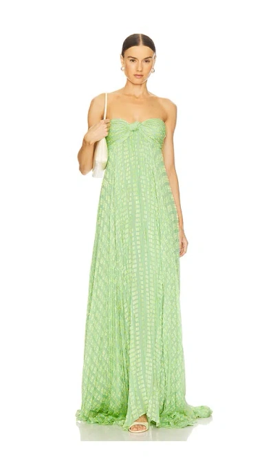 Alexis Elea Dress In Verde In Green