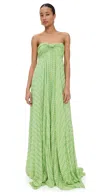 Alexis Elea Dress In Verde In Verde