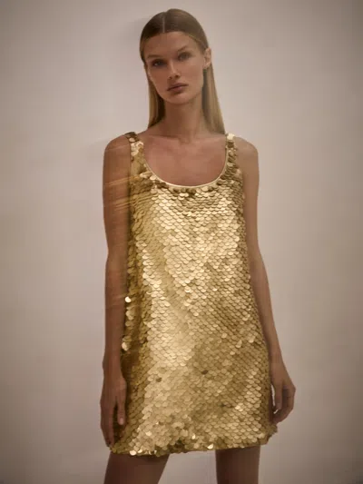 Alexis Eli Dress In Gold