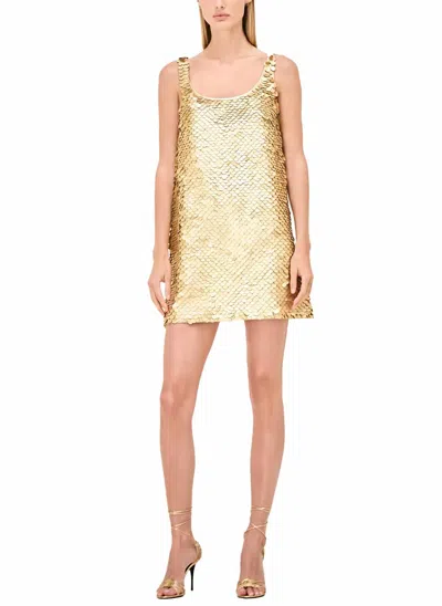 Alexis Eli Mini Dress In Gold
