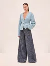 Alexis Elize Cardigan In Blue