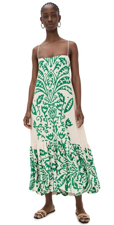 Alexis Ellisa-dress Emerald Palm