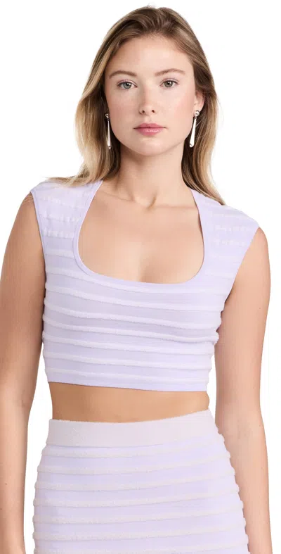 Alexis Emille Knit Top Lilac