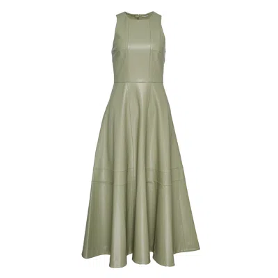 Alexis England Midi Dress In Green