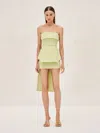 Alexis Esmie Skirt In Lime Light