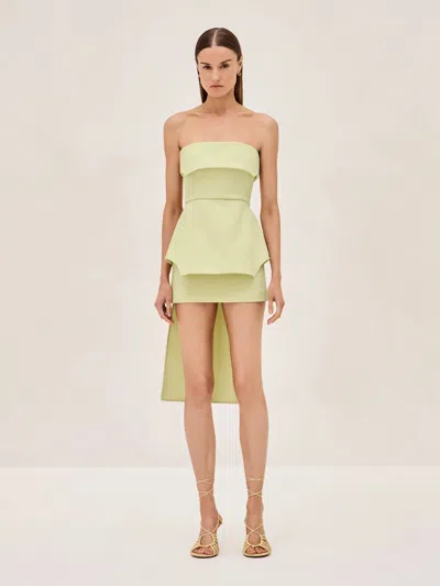 Alexis Esmie Skirt In Lime Light