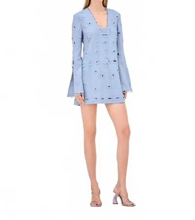 Alexis Eulia Mini Dress In French Blue