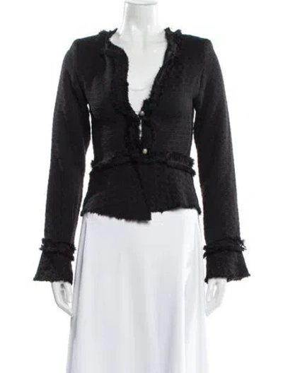 Pre-owned Alexis Evening Jacket In Black