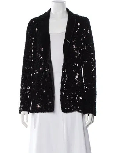 Pre-owned Alexis Evening Jacket In Black