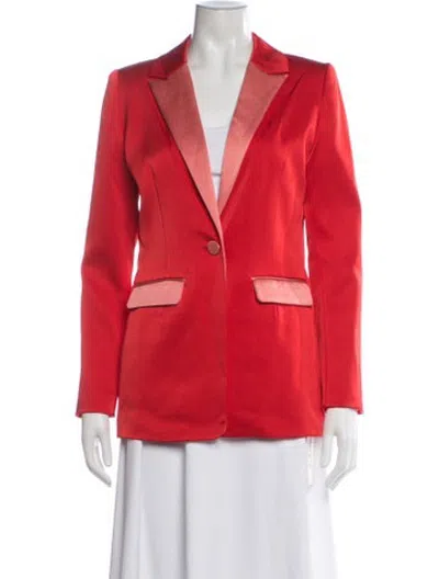 Pre-owned Alexis Evening Jacket In Red