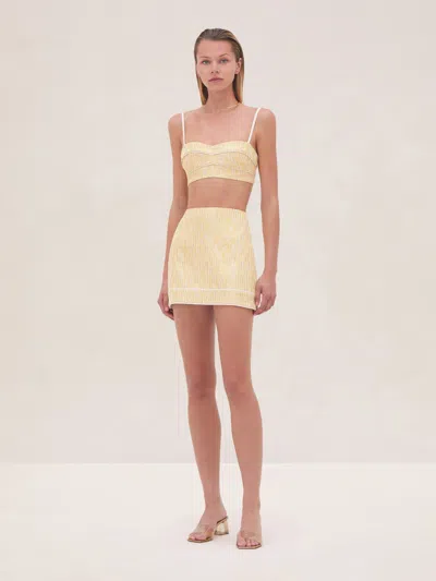 Alexis Evie Top In Gold