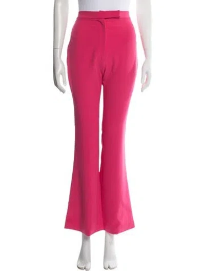 Pre-owned Alexis Flared Pants In Pink