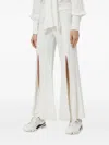 Alexis Flared Trousers In White