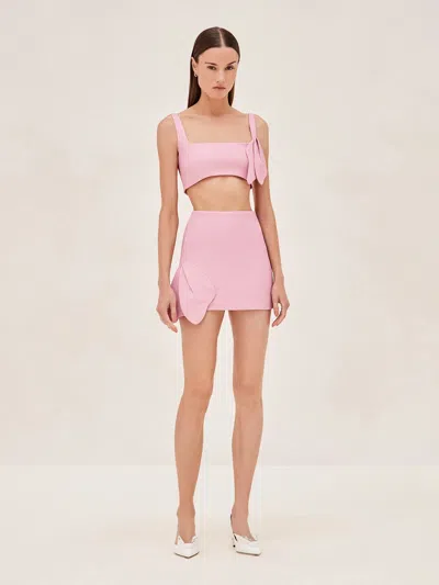 Alexis Forina Skirt In Pale Rose