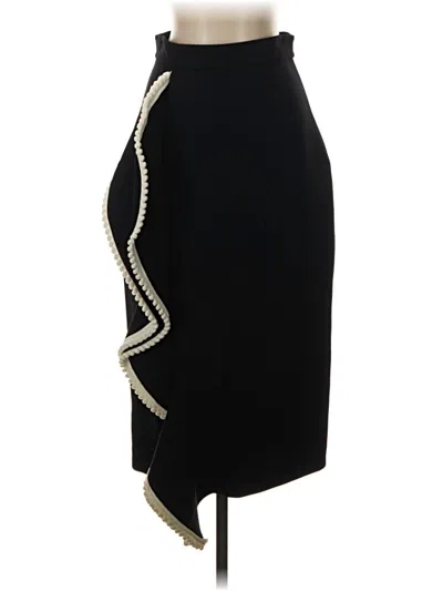 Pre-owned Alexis Formal Skirt In Black