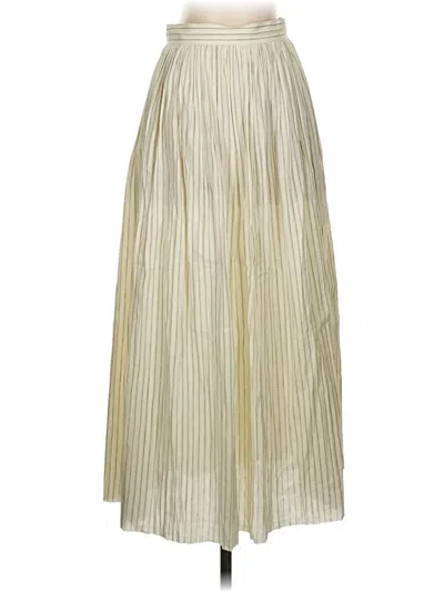 Pre-owned Alexis Formal Skirt In Ivory
