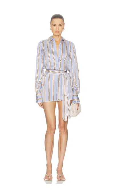 Alexis Formentera Romper In Capri Stripes