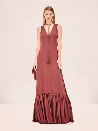 Alexis Francina Dress In Brown