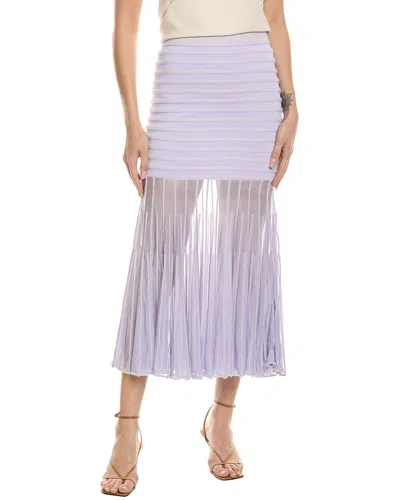 Alexis Franki Midi Skirt In Purple