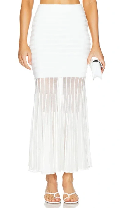 Alexis Franki Skirt In White