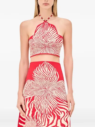 ALEXIS GALA BEADED TOP