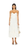 Alexis Gienna Dress In White