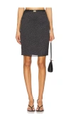 Alexis Giotto Skirt In Nero Dot