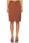 Alexis Giotto Skirt In Sienna Dot